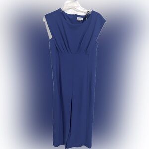 Calvin Klein Royal Blue Midi Jumpsuit, size 16